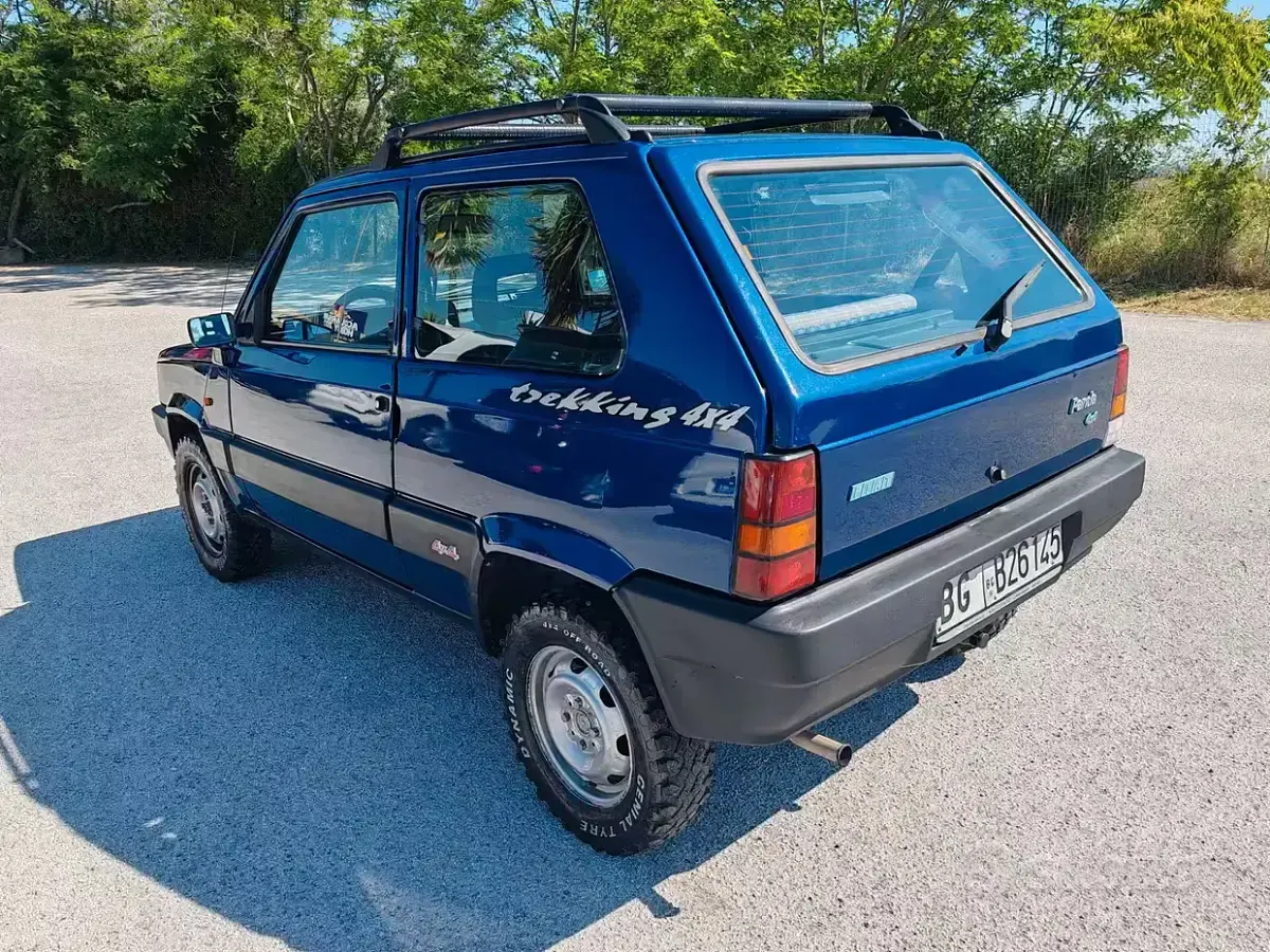 Usata Fiat Panda 4x4 Trekking 50 CV (36 kW) 1992 Bluazzurro Utilitaria