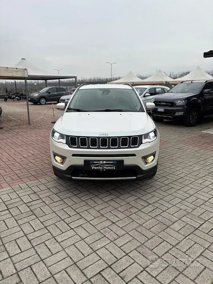 Usata Jeep Compass Limited 120 CV (88 kW) 2017 Bianco SUV