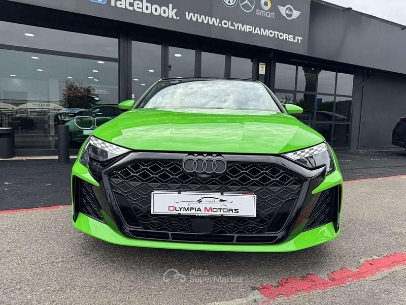 Usata Audi RS3 Ambiente 400 CV (294 kW) 2025 Nero Berlina