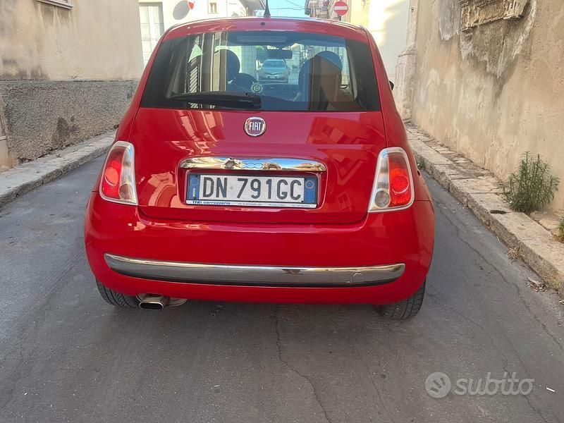 Usata Fiat 500 2008 Rosso Berlina