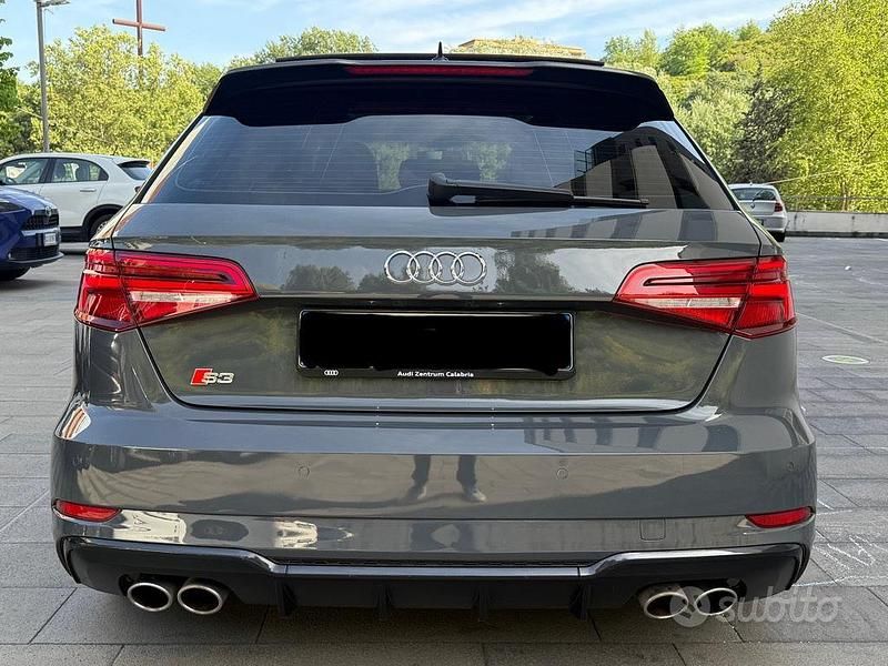 Usata Audi S3 300 CV (220 kW) 2019 Grigio Berlina