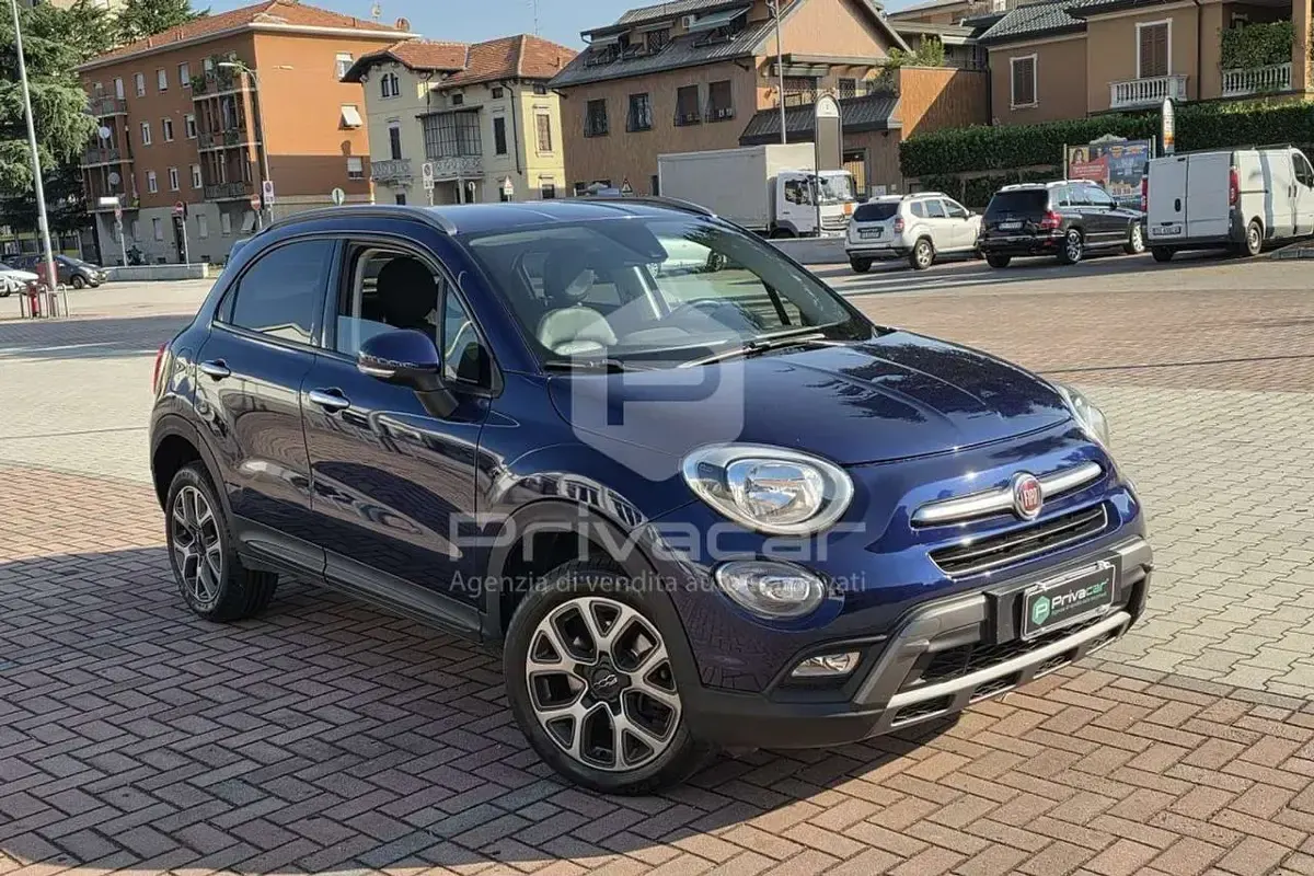 Usata Fiat 500X Cross 140 CV (102 kW) 2016 Blu SUV