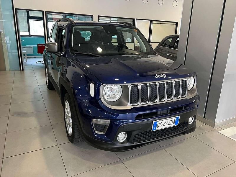 Usata Jeep Renegade Limited 131 CV (96 kW) 2021 Blu scuro metalizzato SUV