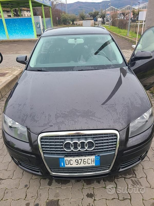 Usata Audi A3 115 CV (84 kW) 2007 Nero Utilitaria
