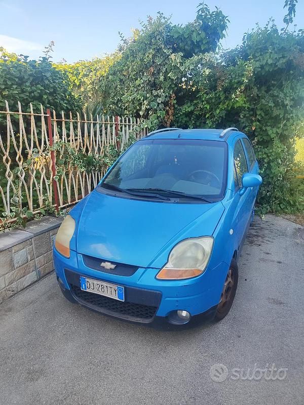 Usata Chevrolet Matiz 2007 Blu Utilitaria