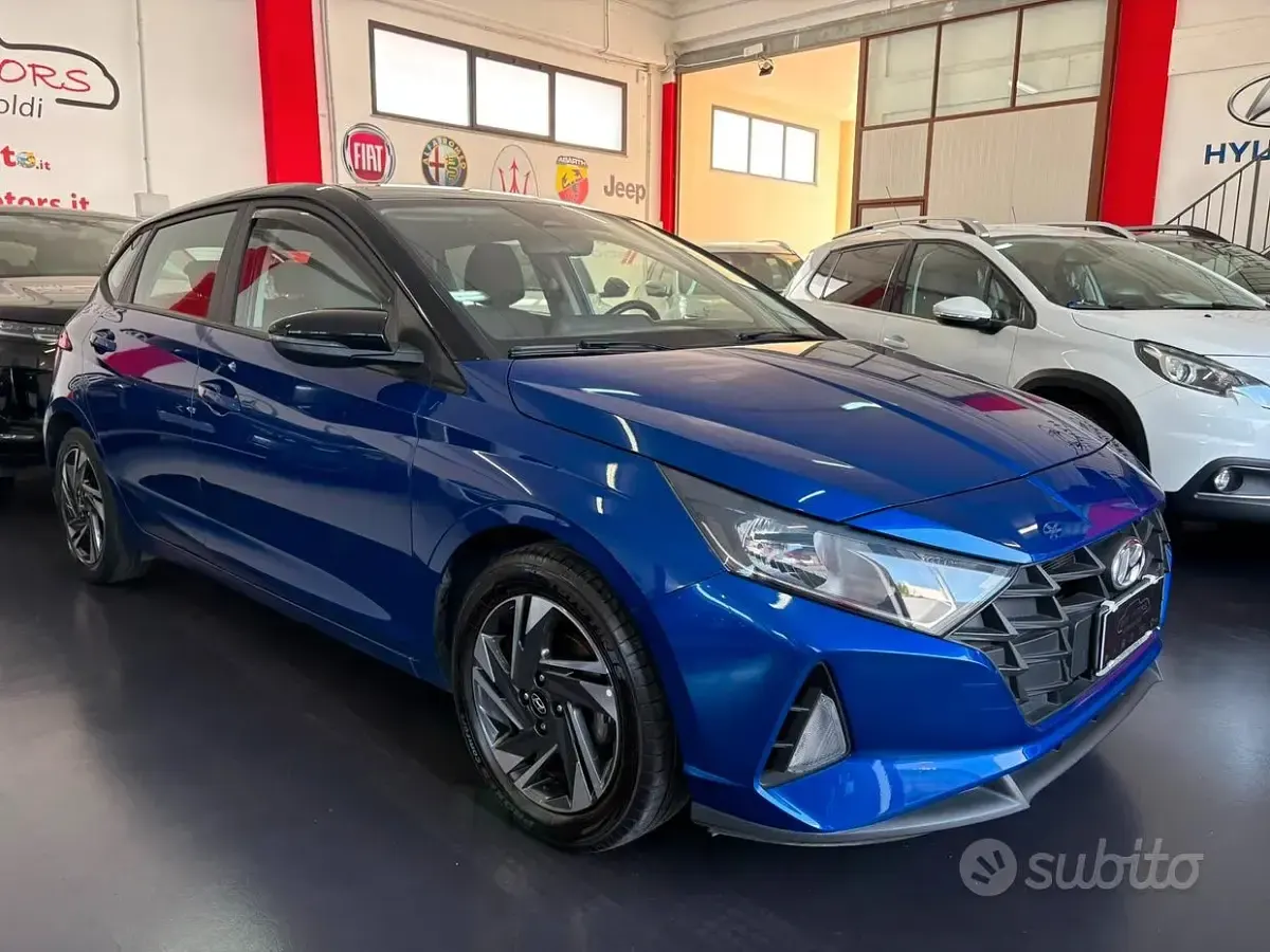 Usata Hyundai i20 N Line 84 CV (61 kW) 2021 Bluazzurro Utilitaria
