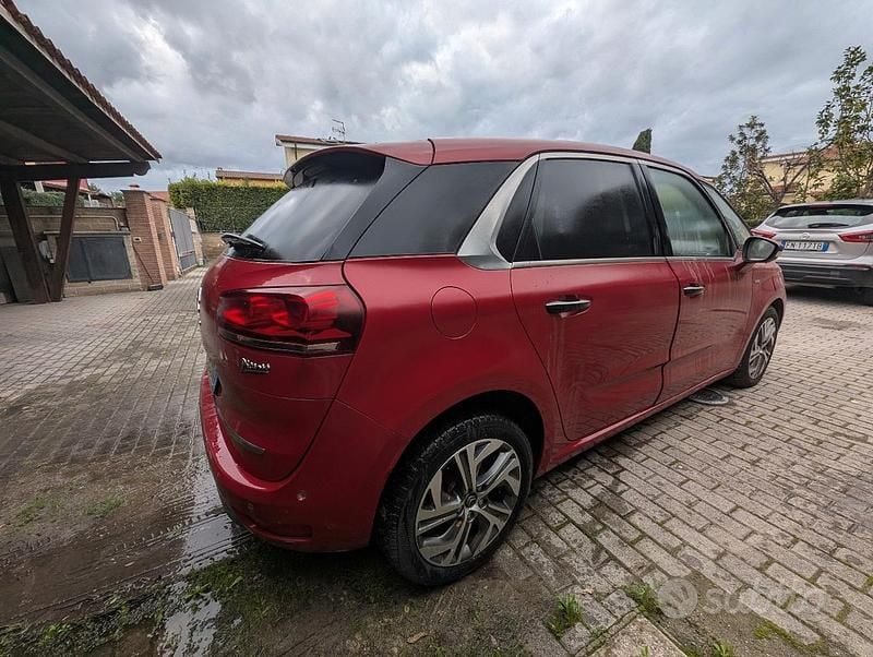Usata Citroën C4 Picasso Exclusive 116 CV (85 kW) 2014 Rosso Monovolume