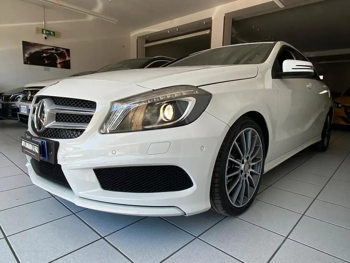 Usata Mercedes A200 Edition 136 CV (100 kW) 2015 Bianco Berlina