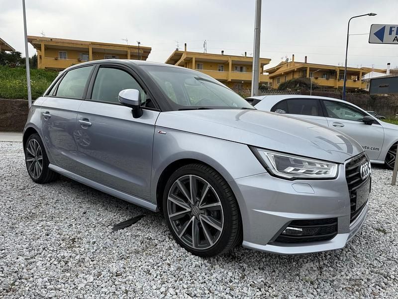 Usata Audi A1 Sportback S-Line 90 CV (66 kW) 2018 Grigio Utilitaria