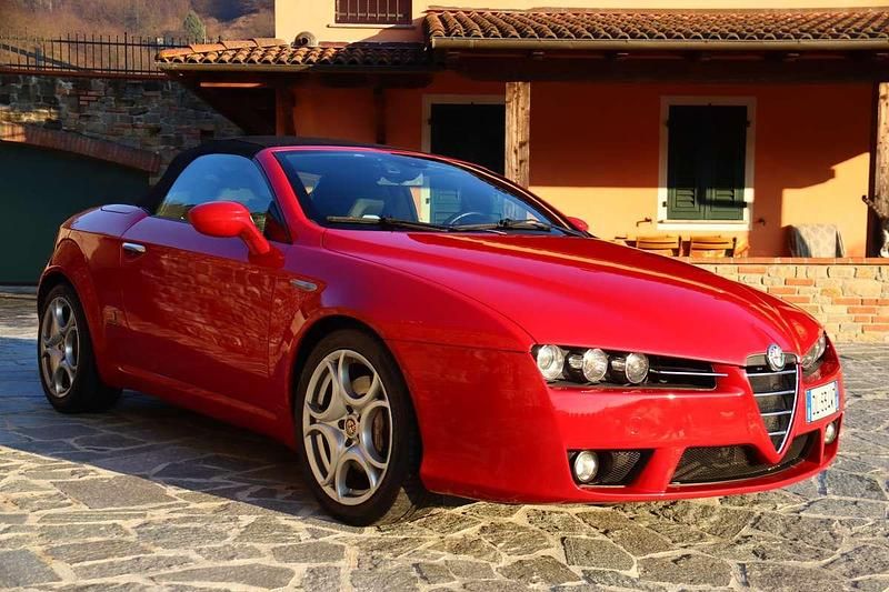 Usata Alfa Romeo Spider Exclusive 200 CV (147 kW) 2007 Rosso Cabrio