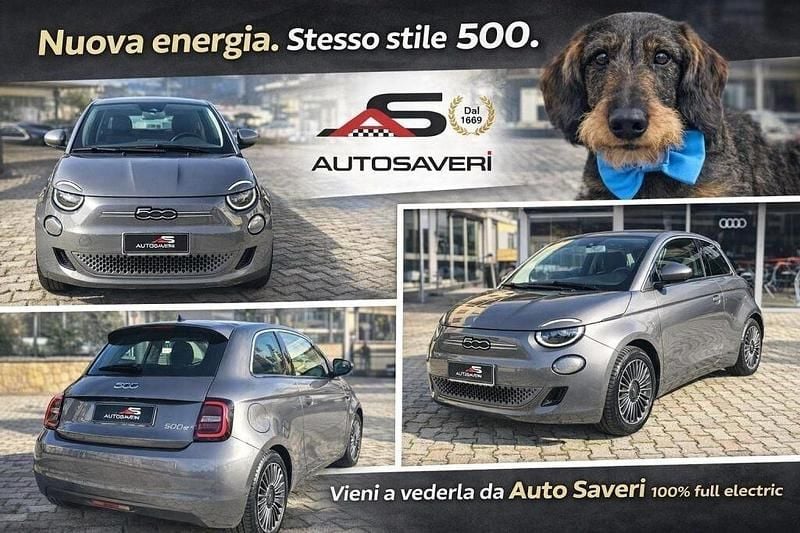 Usata Fiat 500e Business 42 kW (58 CV) 2020 Antracite Utilitaria
