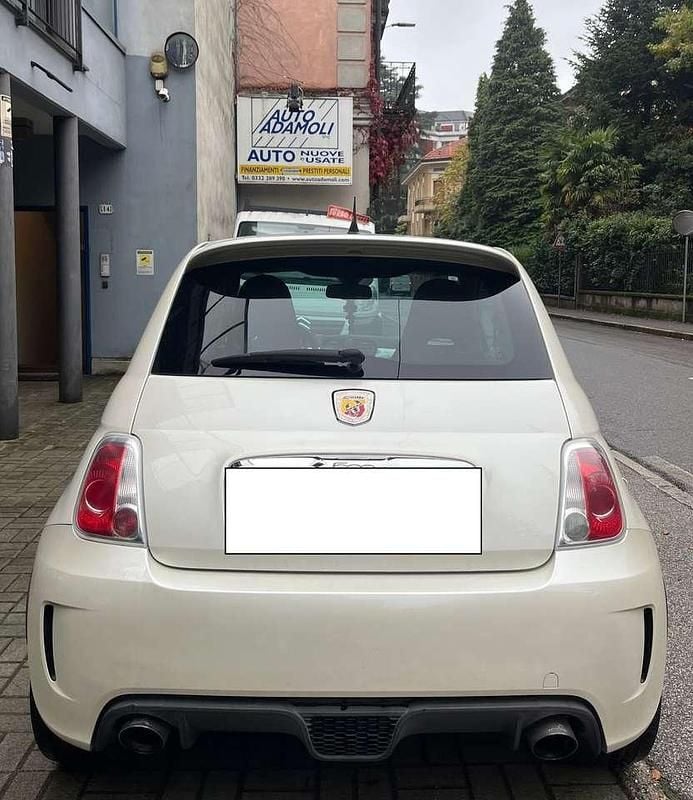 Usata Abarth 500 135 CV (99 kW) 2009 Bianco Berlina