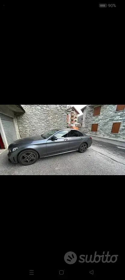 Usata Mercedes C220 2020 Grigio Berlina