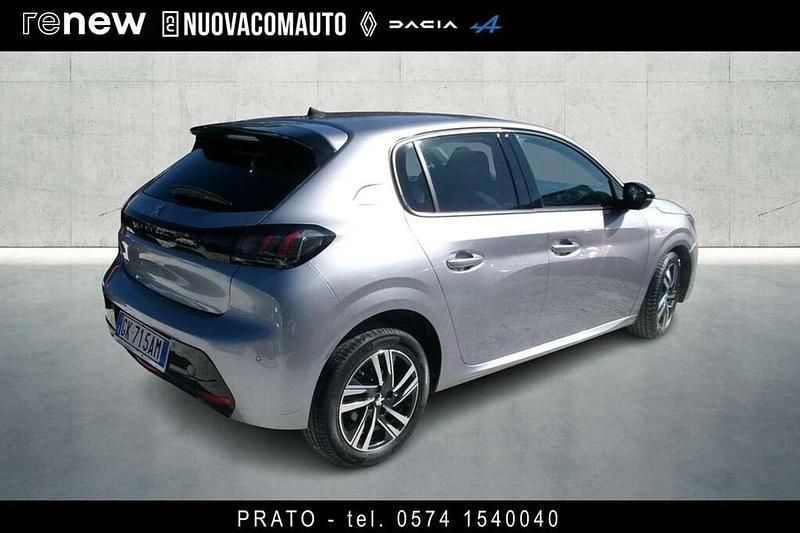 Usata Peugeot 208 Allure 102 CV (75 kW) 2022 Grigio Utilitaria