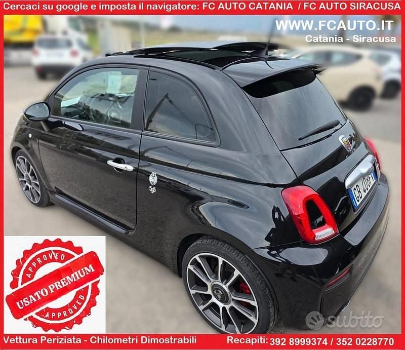 Blu/azzurro Usata 2020 Abarth 595 70th Anniversary Due volumi | 17.500 € (Buon prezzo) - Immagine 1/4