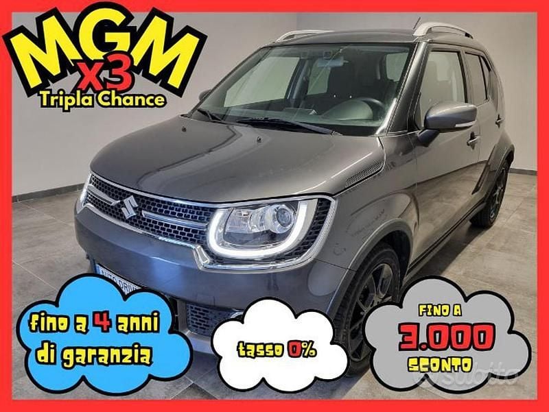Usata Suzuki Ignis 90 CV (66 kW) 2017 Grigio SUV