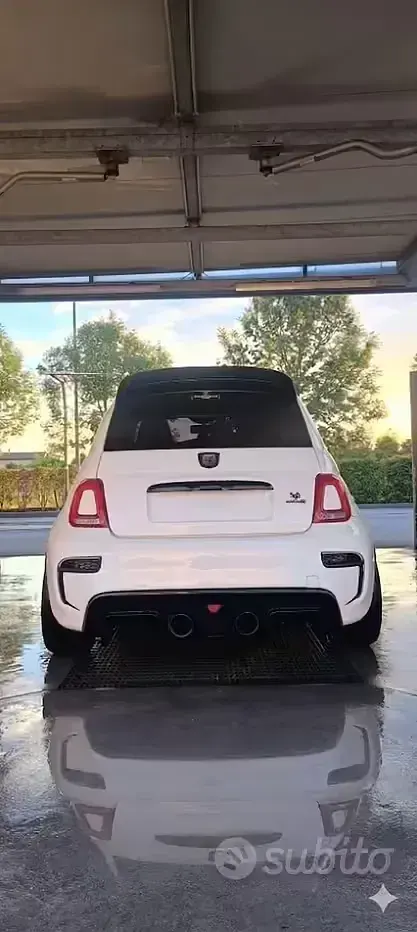 Usata Abarth 500 140 CV (102 kW) 2010 Bianco Utilitaria
