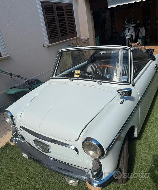 Usata Autobianchi Bianchina 1960 Bianco Utilitaria