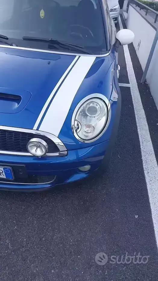 Usata Mini Cooper S 175 CV (128 kW) 2008 Blu Utilitaria