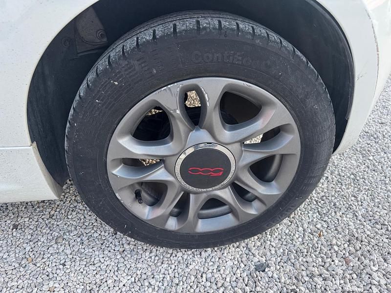 Usata Fiat 500 Sport 69 CV (50 kW) 2015 Bianco Cabrio