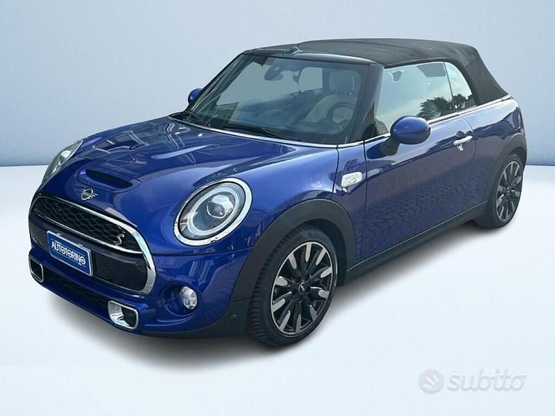 Usata Mini Cooper SD Cabriolet Hype 170 CV (125 kW) 2018 Blu Cabrio