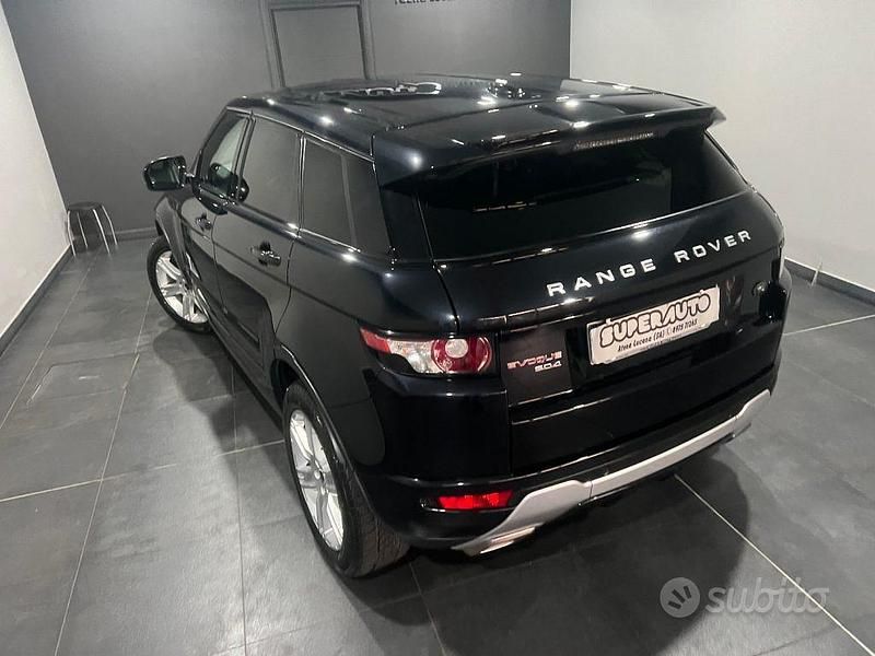 Usata Land Rover Range Rover evoque Dynamic 190 CV (139 kW) 2012 Nero SUV