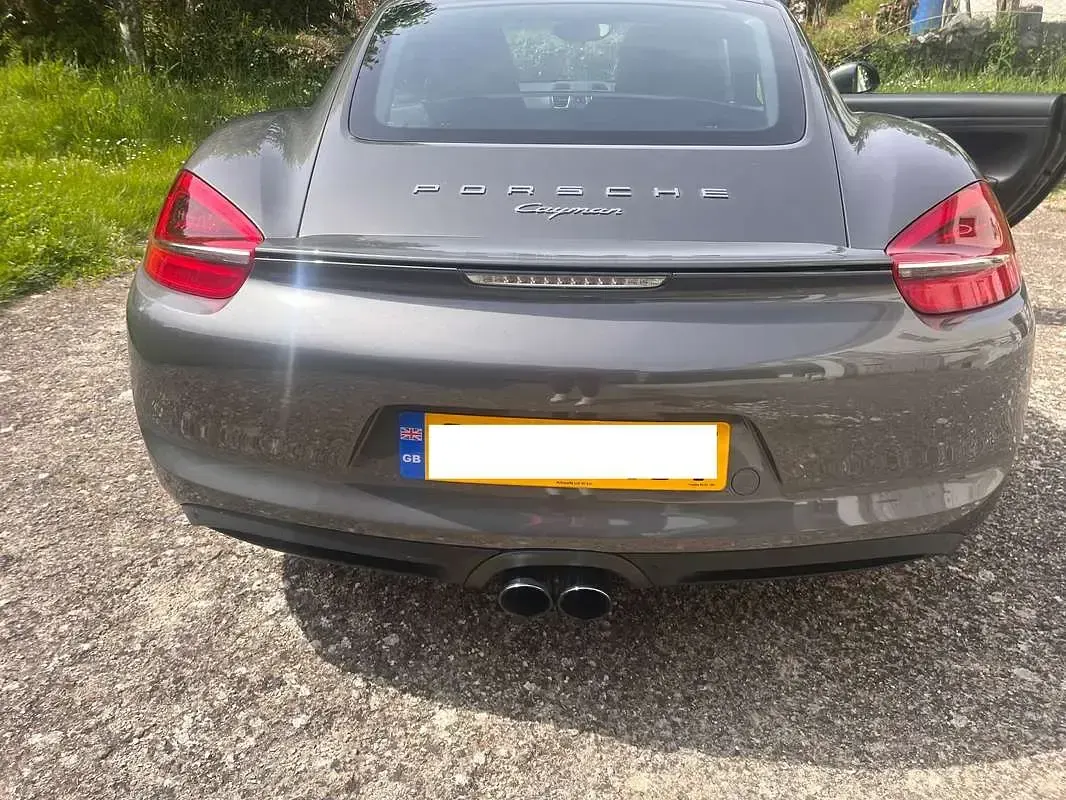 Usata Porsche Cayman 275 CV (202 kW) 2016 Grigio Coupé