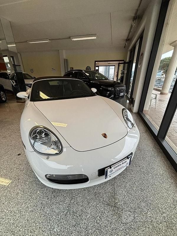 Usata Porsche Boxster 245 CV (180 kW) 2008 Bianco Cabrio