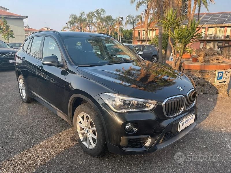 Usata BMW X1 150 CV (110 kW) 2019 Nero SUV