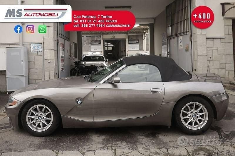 Usata BMW Z4 218 CV (160 kW) 2006 Grigio Cabrio