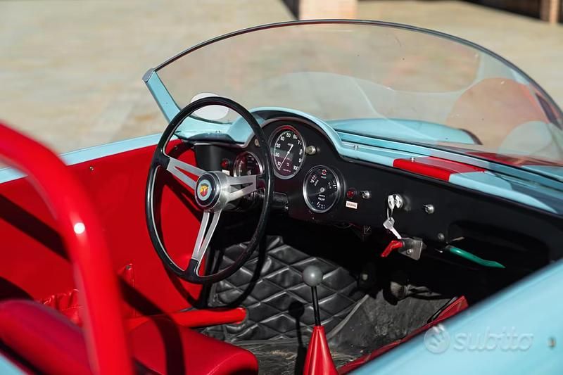 Usata Fiat 750 Abarth 41 CV (30 kW) 1950 Blu Cabrio
