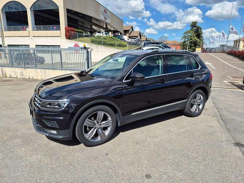 Usata VW Tiguan Advance 150 CV (110 kW) 2018 Nero SUV