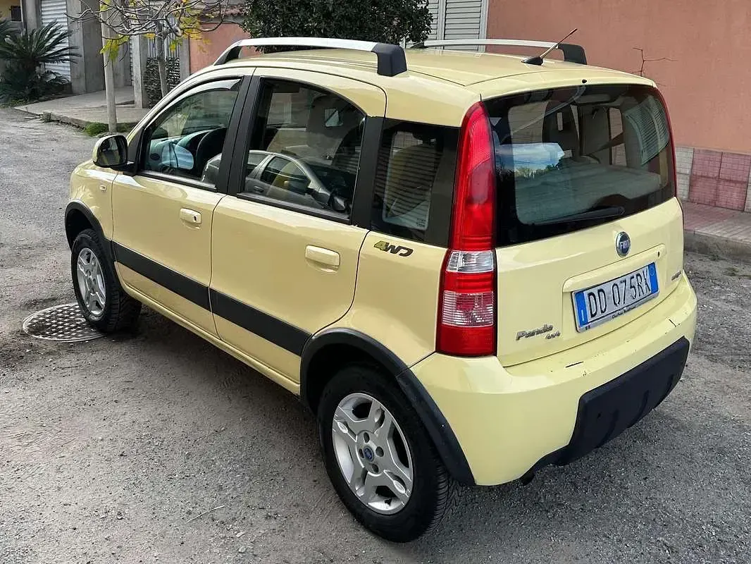 Usata Fiat Panda 4x4 Climbing 69 CV (50 kW) 2006 Giallo Utilitaria
