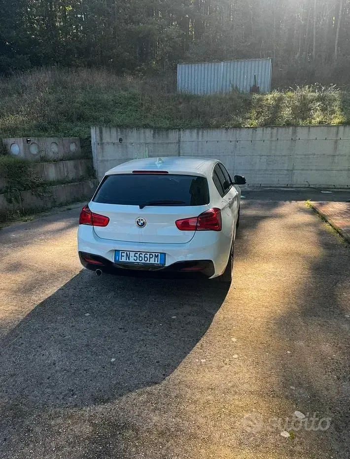 Usata BMW 114 95 CV (69 kW) 2018 Bianco Utilitaria