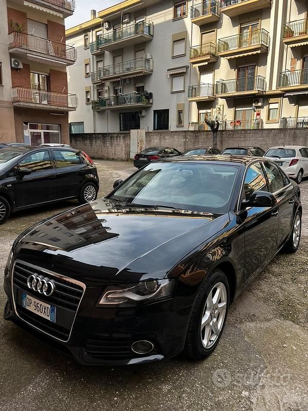 Usata Audi A4 143 CV (105 kW) 2008 Nero Berlina