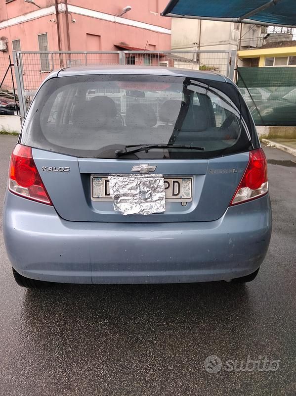Blu Usata 2007 Chevrolet Kalos Due volumi | 1300 € - Immagine 1/4