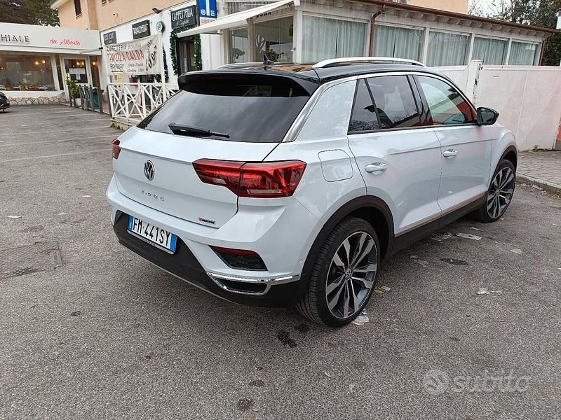 Usata VW T-Roc Edition 190 CV (139 kW) 2018 Bianco SUV