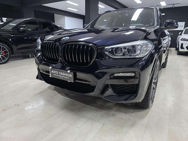 Usata BMW X3 M Sport 190 CV (139 kW) 2021 Blu/azzurro SUV