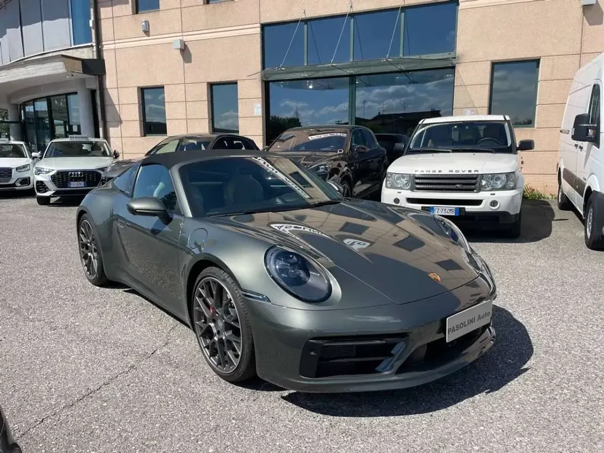 Usata Porsche 911 Targa 4S Sport 450 CV (330 kW) 2022 Aventurine Cabrio