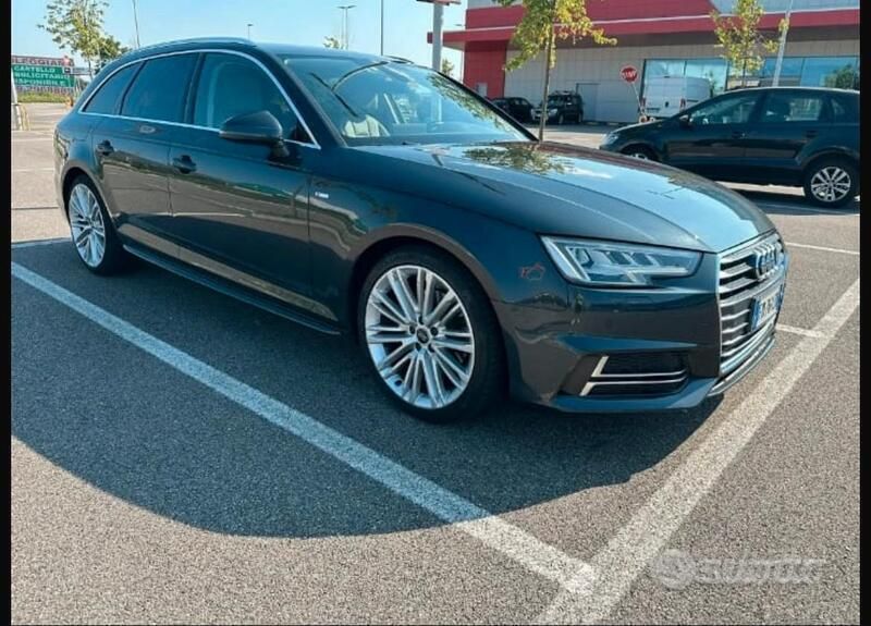 Usata Audi A4 S-Line 150 CV (110 kW) 2018 Grigio Station wagon