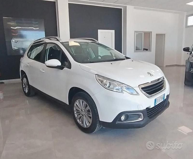 Usata Peugeot 2008 Active 92 CV (67 kW) 2014 Bianco SUV
