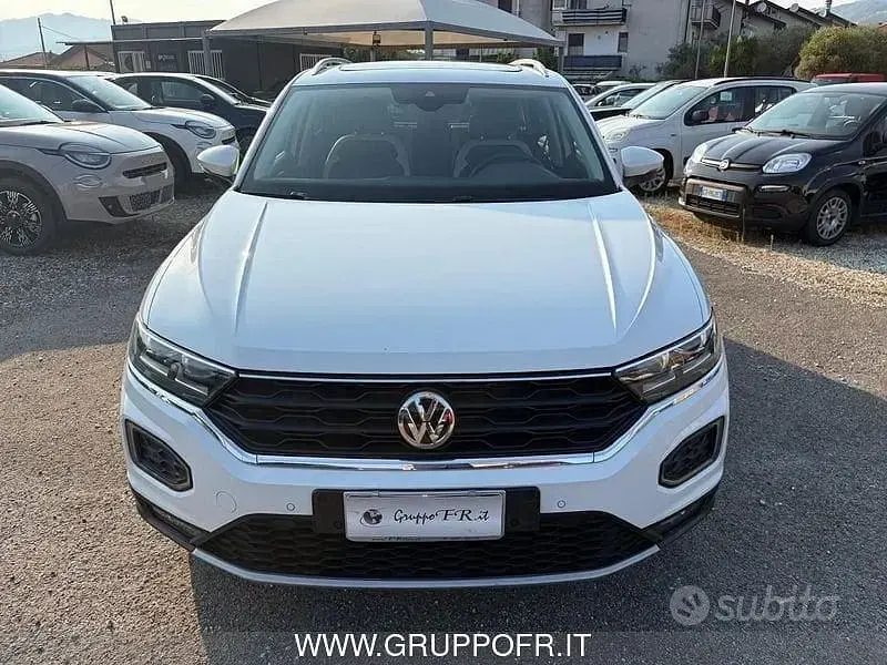 Usata VW T-Roc Advance 116 CV (85 kW) 2019 Bianco SUV