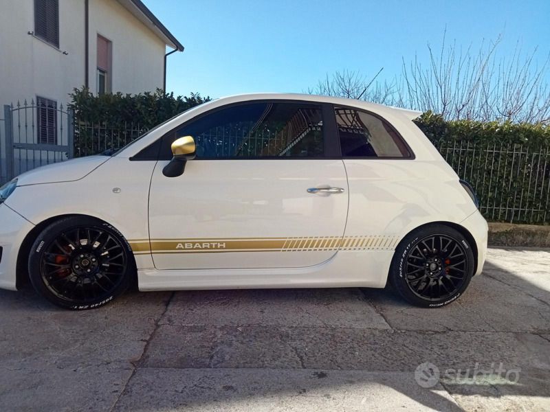 Usata Abarth 500 140 CV (102 kW) 2009 Bianco Utilitaria