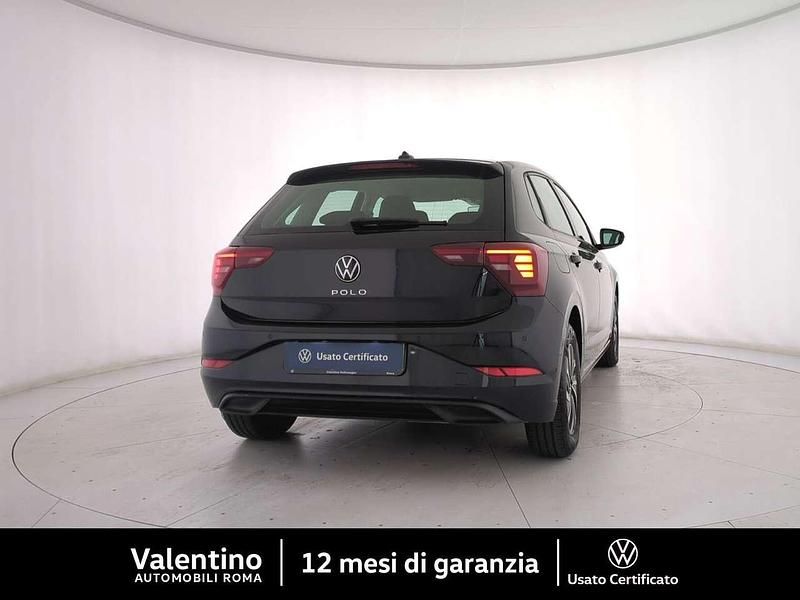 Usata VW Polo Life 95 CV (69 kW) 2022 Nero Berlina