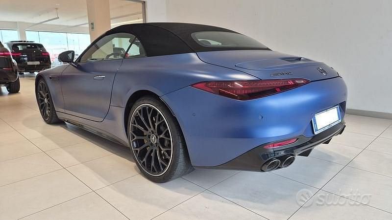 Usata Mercedes SL43 AMG AMG Line Premium Plus 421 CV (309 kW) 2024 Blu Cabrio