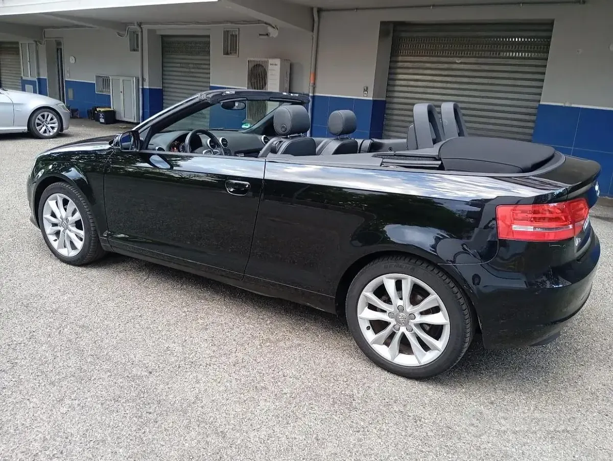 Usata Audi A3 Cabriolet 140 CV (102 kW) 2011 Nero Cabrio