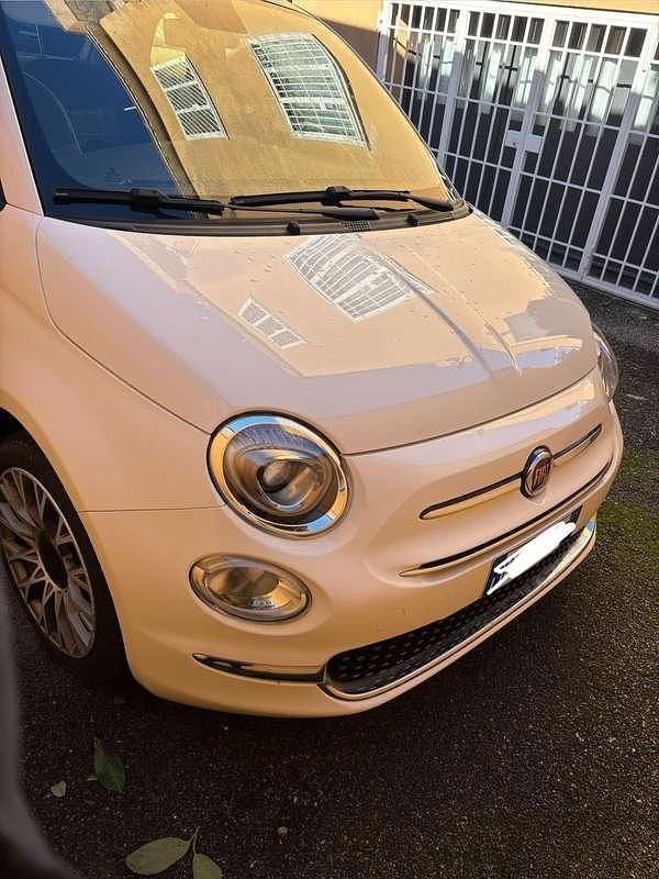 Usata Fiat 500 92 CV (67 kW) 2018 Bianco Utilitaria