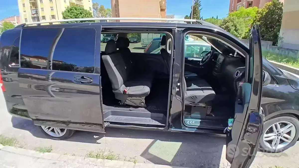 Usata Mercedes Vito 2017 Nero Furgone