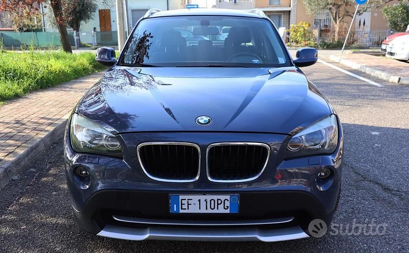 Usata BMW X1 Efficient Dynamics 2010 Blu SUV