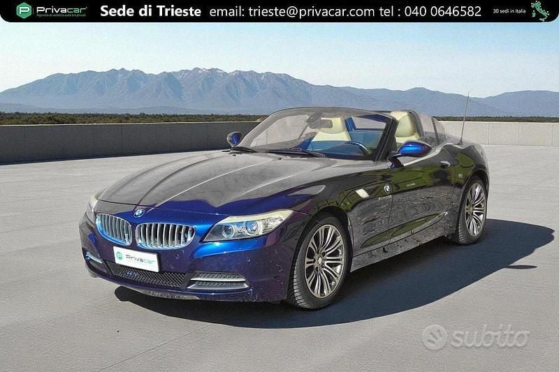 Usata BMW Z4 Efficient Dynamics 204 CV (150 kW) 2010 Blu Cabrio